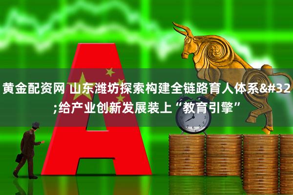 黄金配资网 山东潍坊探索构建全链路育人体系 给产业创新发展装上“教育引擎”